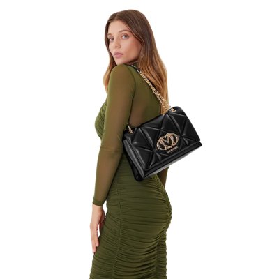 THE EMBOSSED Q SHOULDER BAG